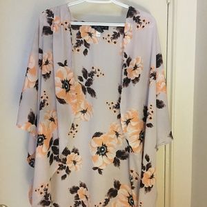 Miss Chievious L Floral Shaw